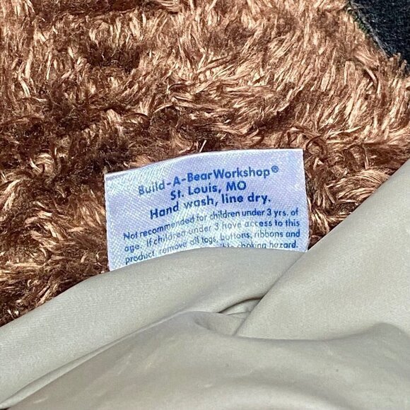 Build A Bear Monkey Plush Fisherman Safari Stuffed Animal 19” Tall BAB Doll - Picture 9 of 12